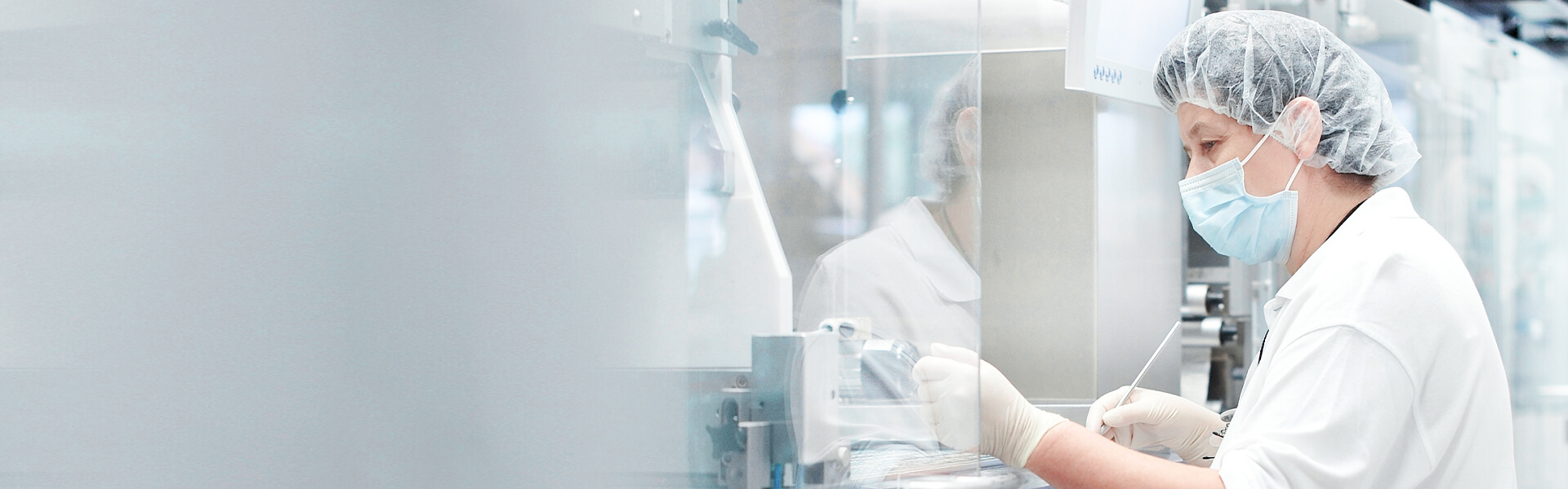 Een expert van het Merz Therapeutics-laboratorium