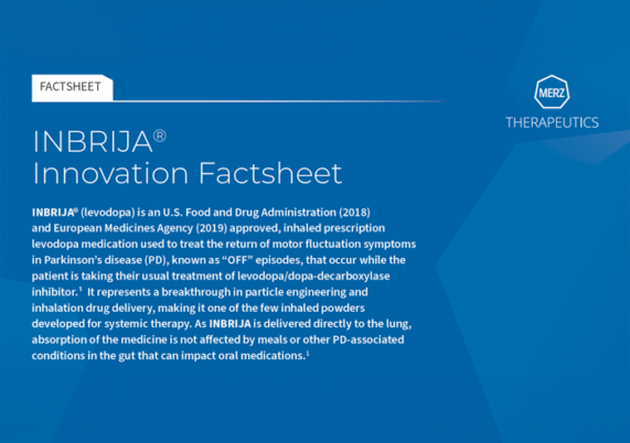 image of INBRIJA® Innovation Factsheet